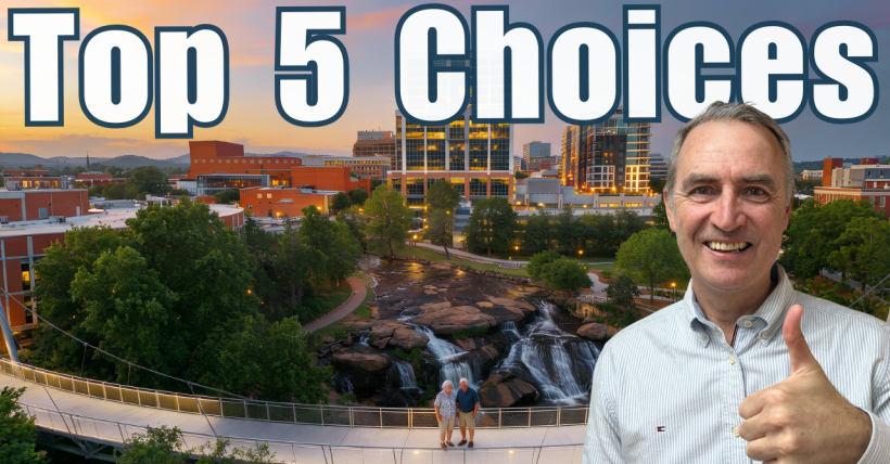 Greenville Retirement Guide: Best Places to Retire Near Greenville SC